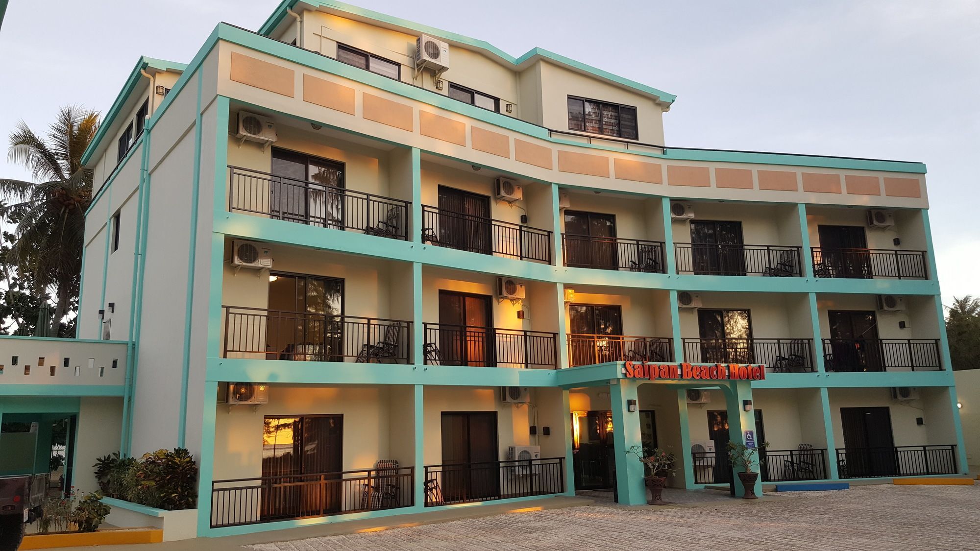 Saipan Beach Hotel Экстерьер фото